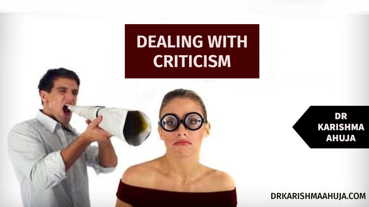 How to deal with Negative feedback and Criticism